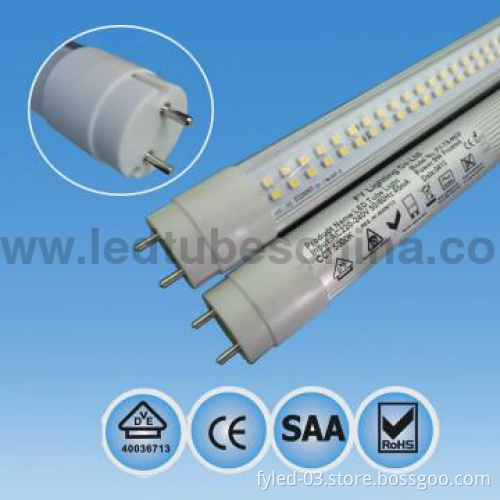 VDE approved 220-240V CRI>80 4ft T8 tube led with high quality